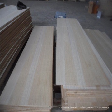 3mm / 4mm / 5mm Paulownia bord collé boîte en bois planche à fond boîte d&#39;art